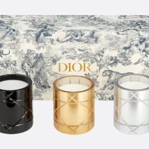 Dior Set Of Three Scented Candles