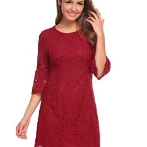 Zeagoo Women’s Floral Lace Party Dress