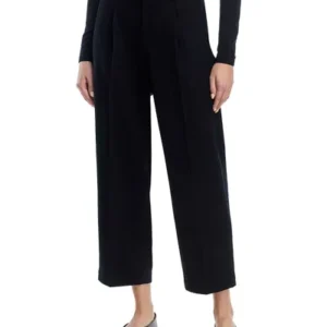 Issey Miyake Women's Tweed Pants - Black