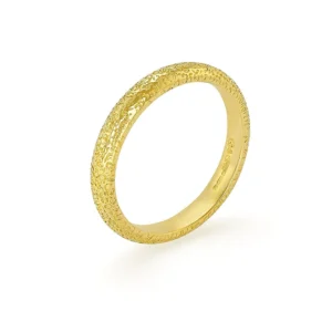 Textured Band Ring